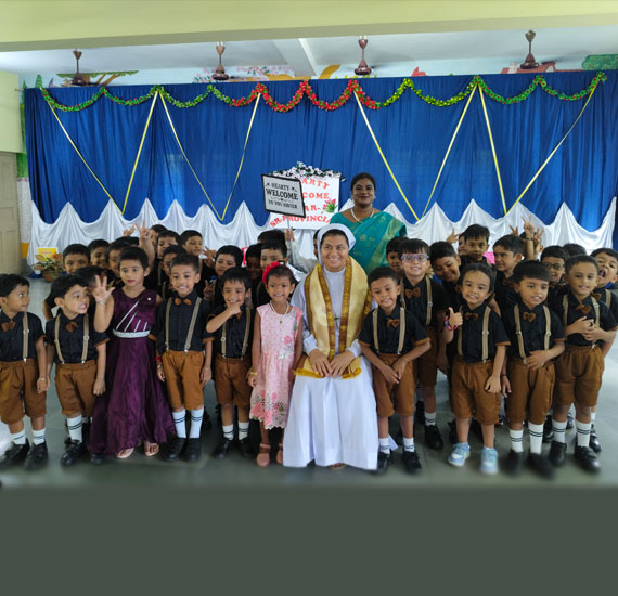 Visitation of the Provincial Superior Rev. Sr. Jacinta Jyrwa