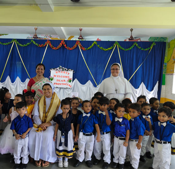 Visitation of the Provincial Superior Rev. Sr. Jacinta Jyrwa