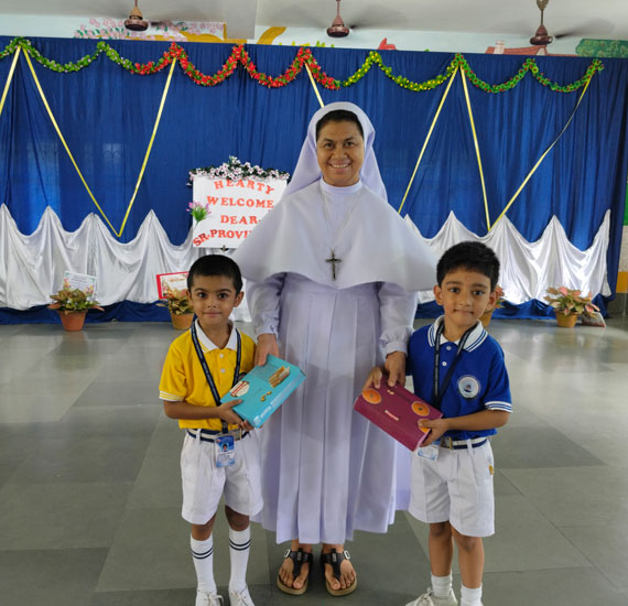 Visitation of the Provincial Superior Rev. Sr. Jacinta Jyrwa